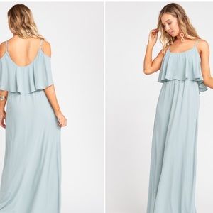 Show Me Your MuMu Bridesmaid Dress - Silver Sage